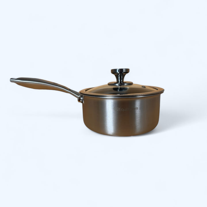 Hybrid Sauce Pan with Glass Lid